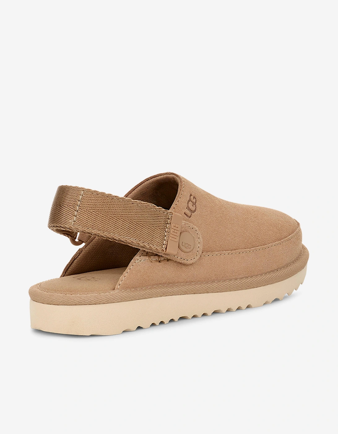 Girls Goldenstar Clogs in Beige