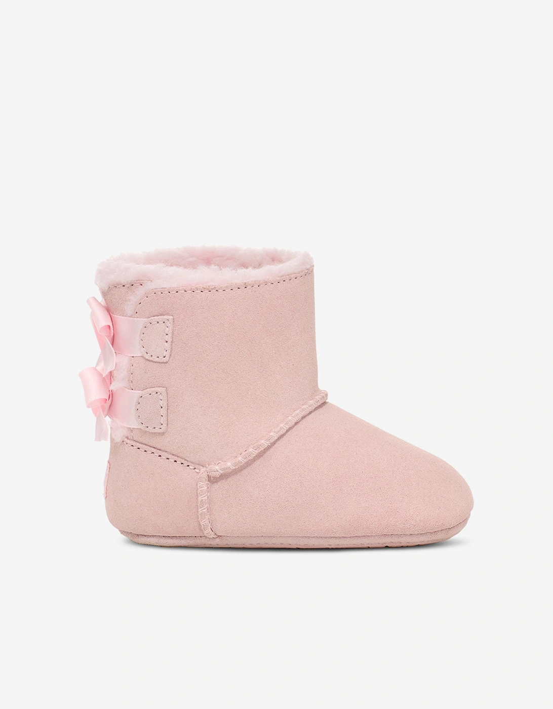 Baby Girls Bailey Bow Boots in Pink, 5 of 4