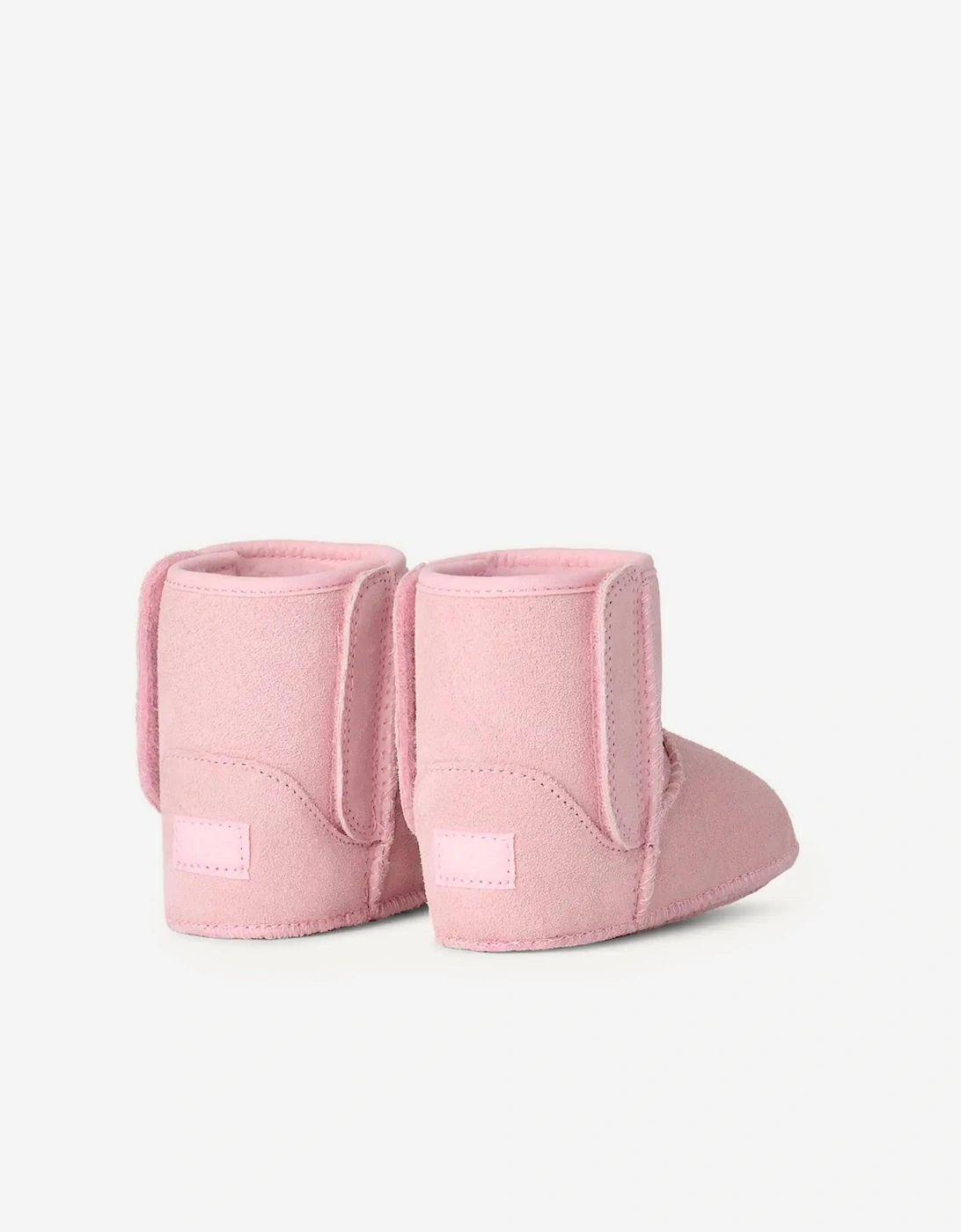 Baby Girls Classic Boots and Lovey Set in Pink