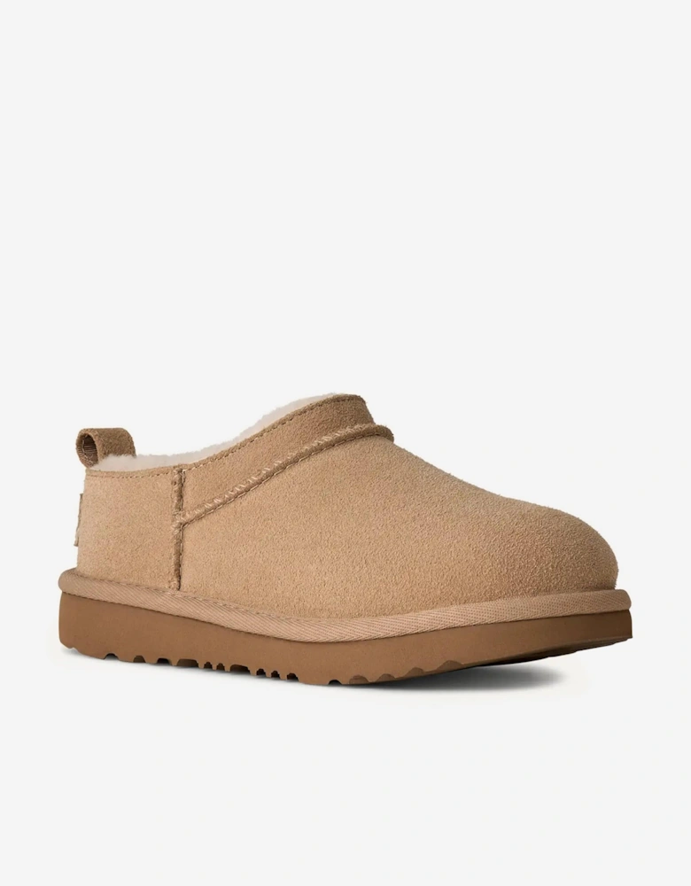 Kids Classic Micro Slippers in Beige