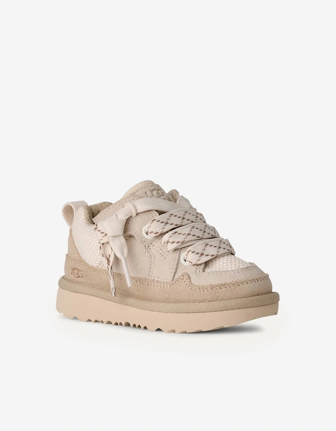 Kids Lo Lowmel Trainers in Ivory