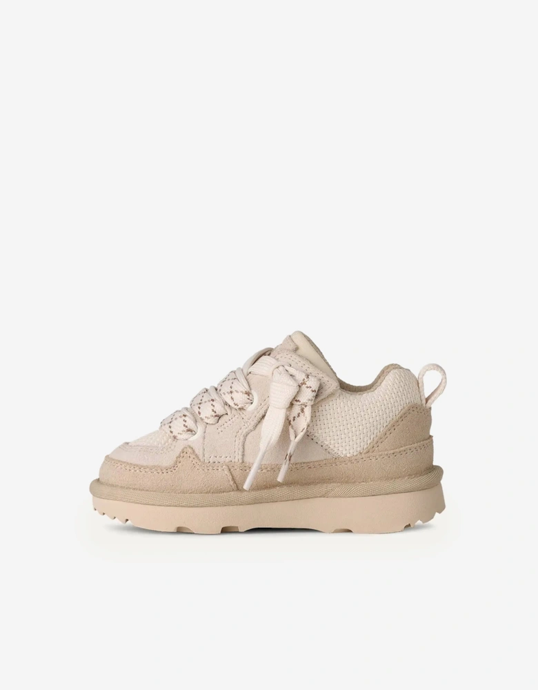 Kids Lo Lowmel Trainers in Ivory