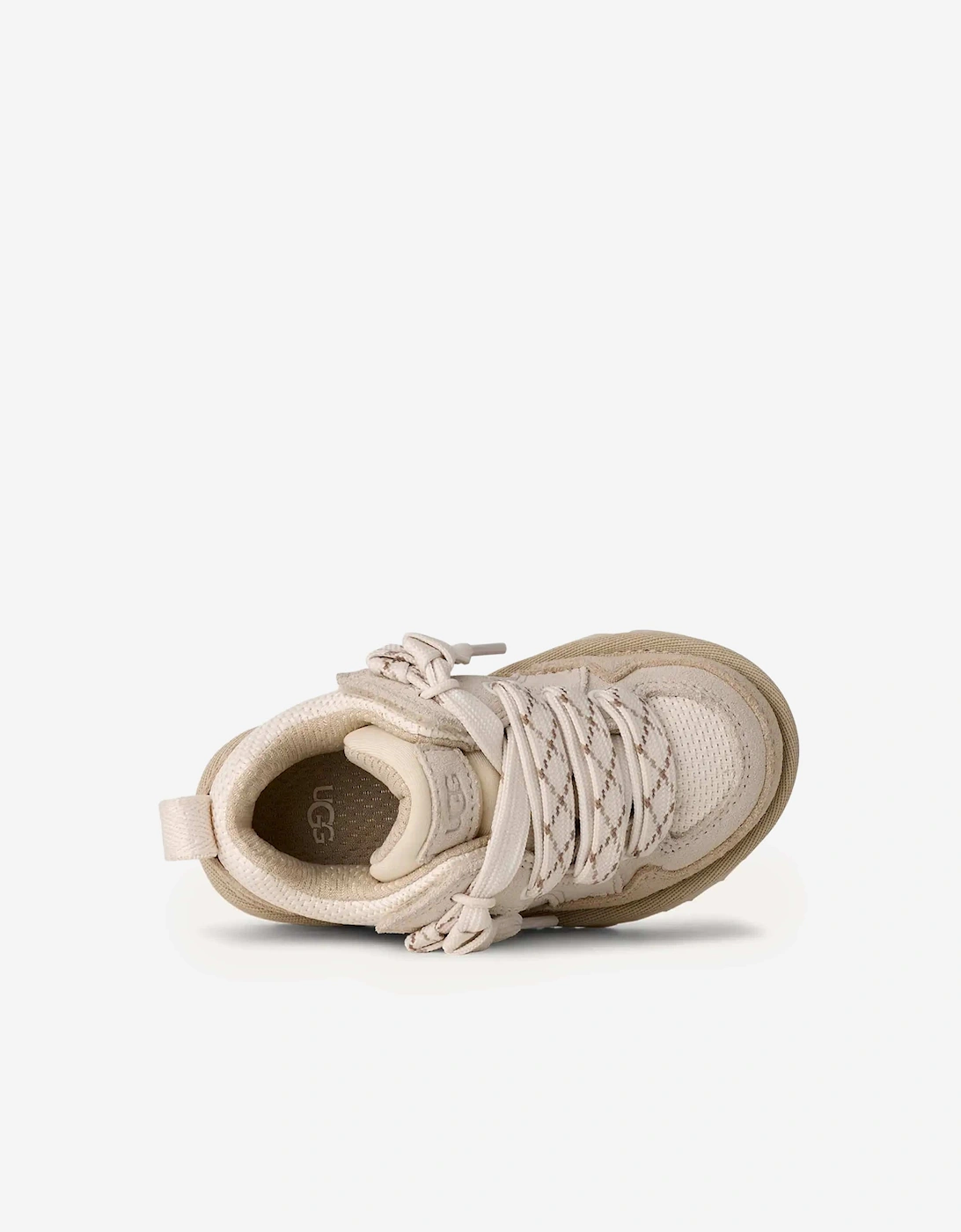 Kids Lo Lowmel Trainers in Ivory