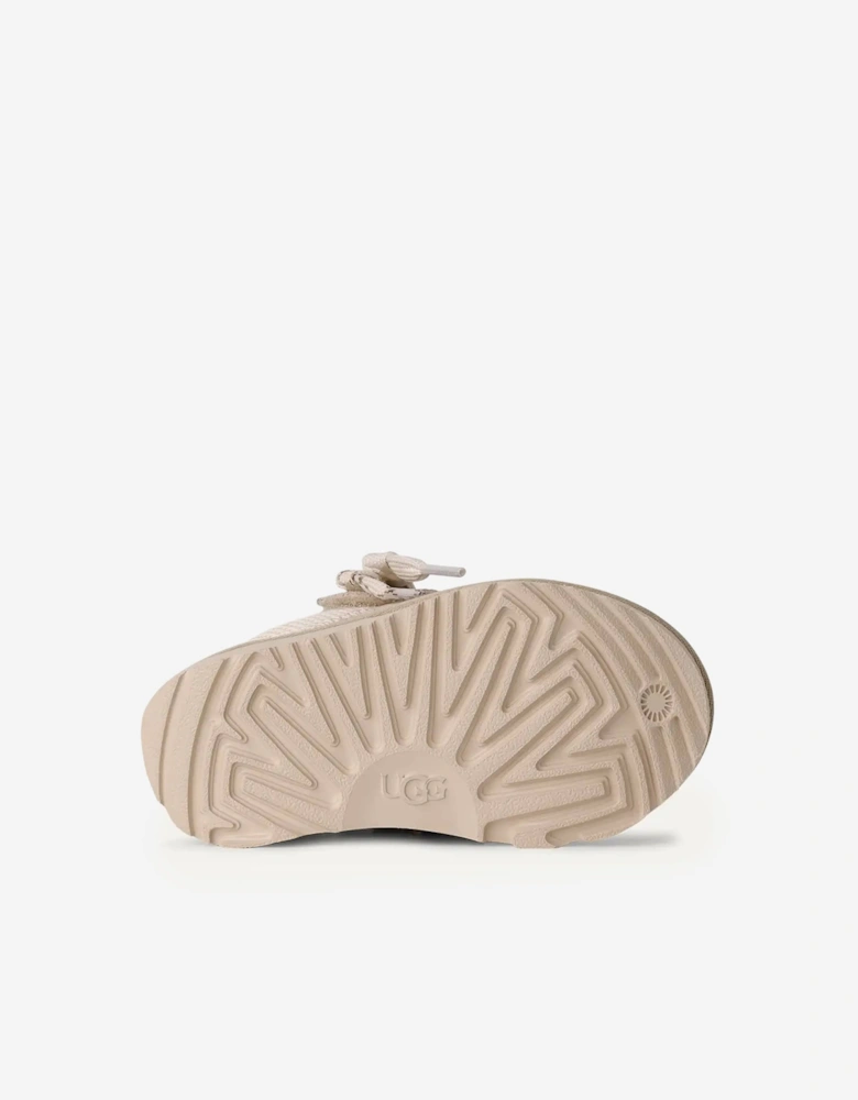 Kids Lo Lowmel Trainers in Ivory