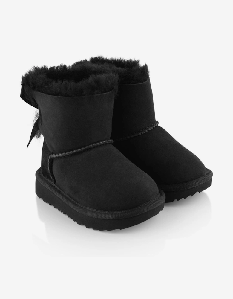 Girls Mini Bailey Bow II Boots in Black