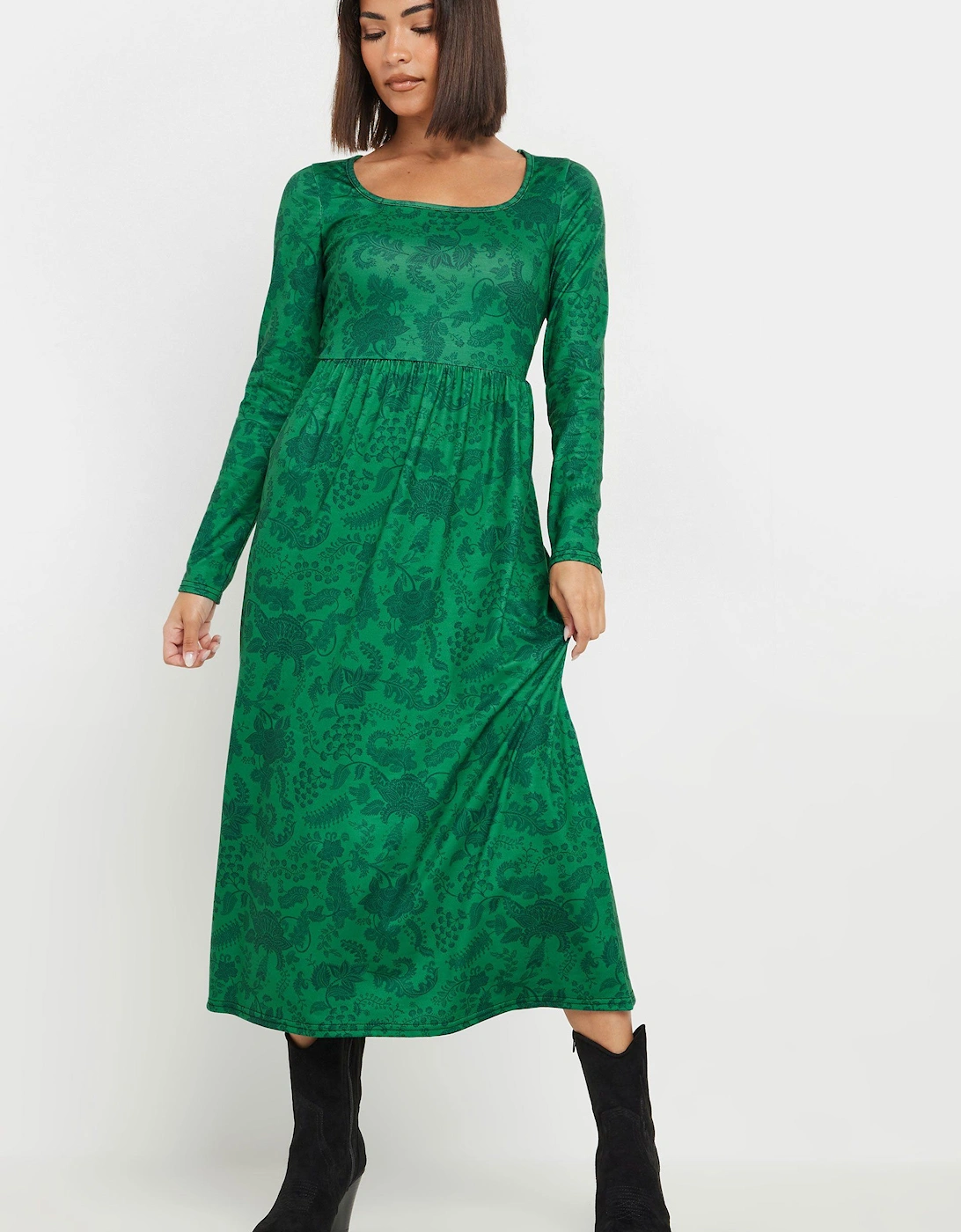 Petite Paisley Tea Dress, 2 of 1