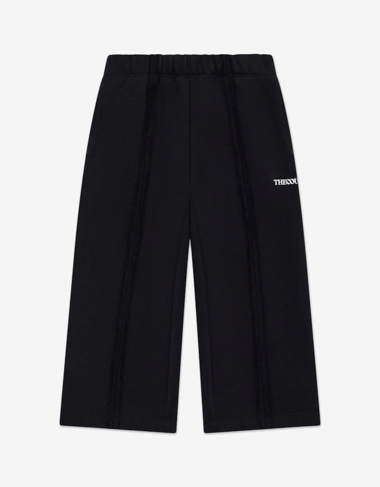 Kids Copyright Joggers in Black