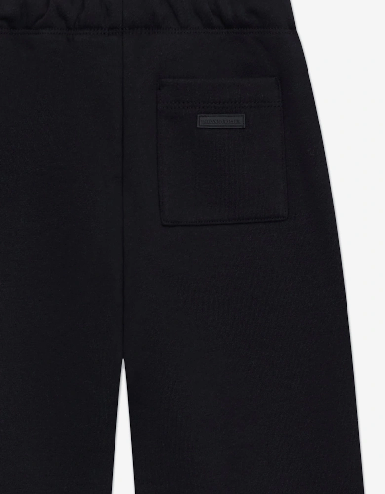 Kids Copyright Joggers in Black