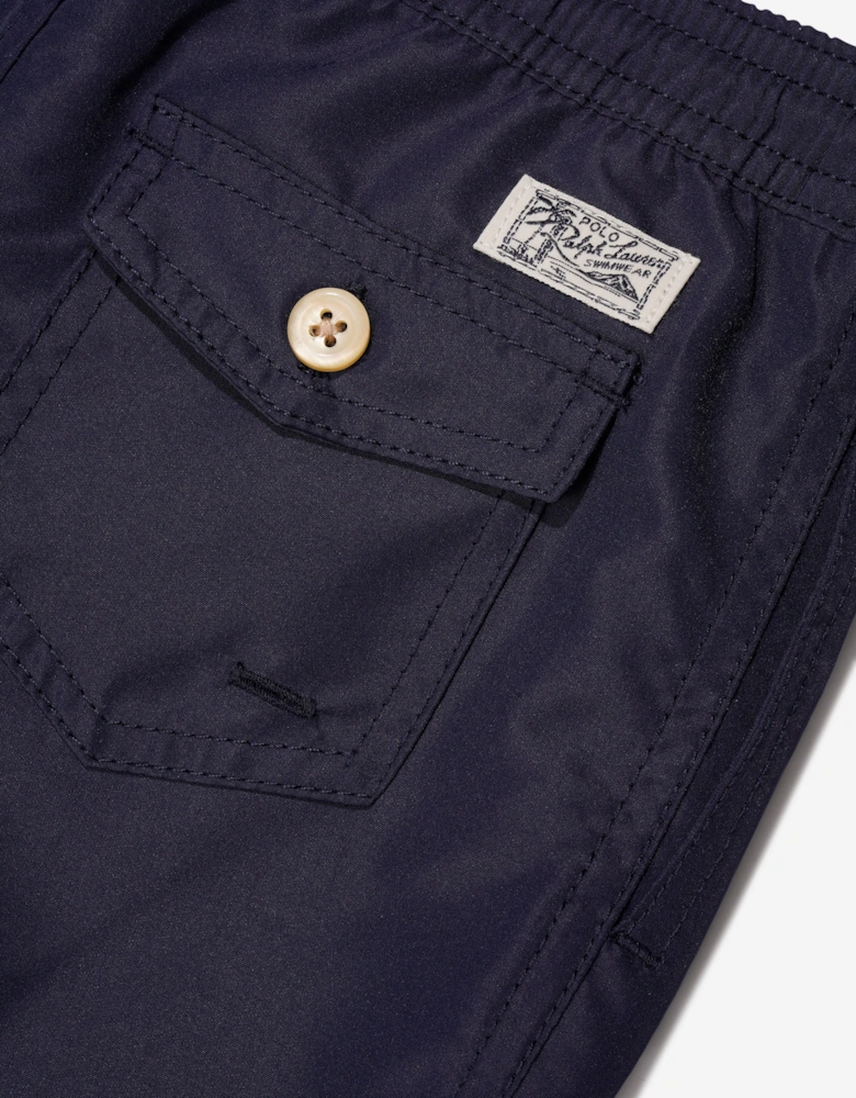 Boys Logo Swim Shorts in Navy