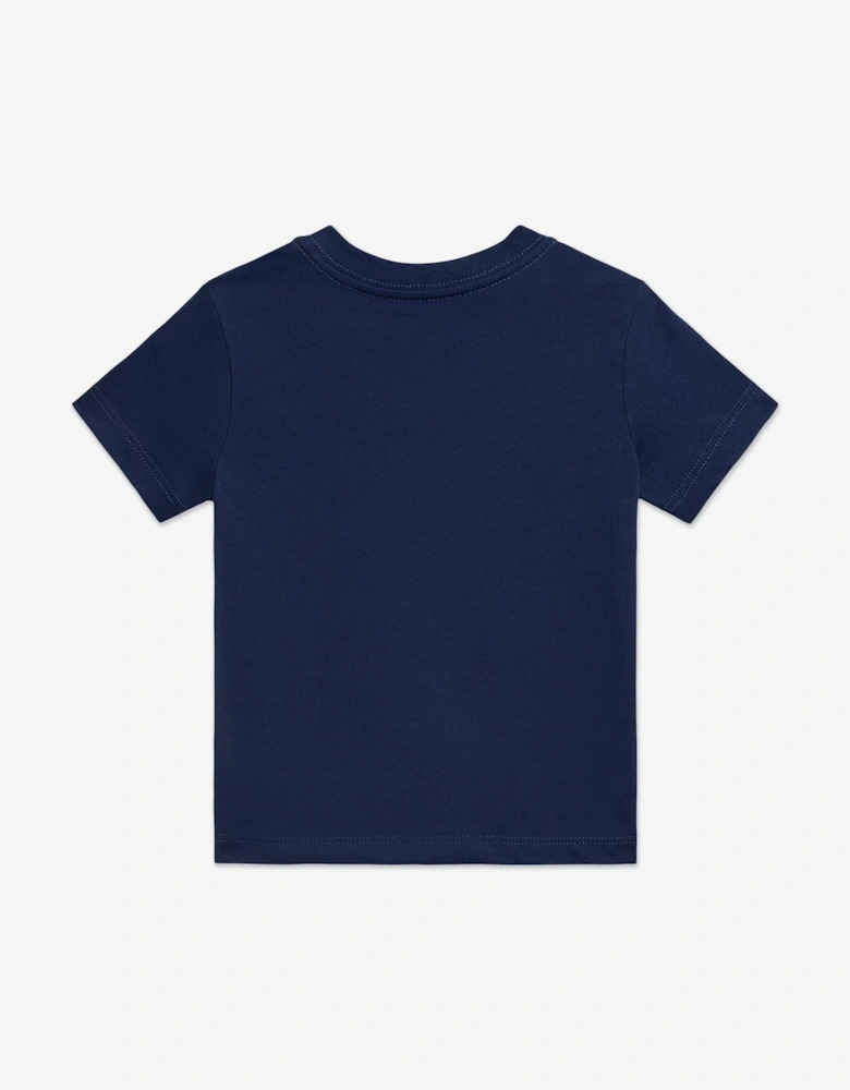 Baby Boys Sparkler Polo Bear T-Shirt in Navy