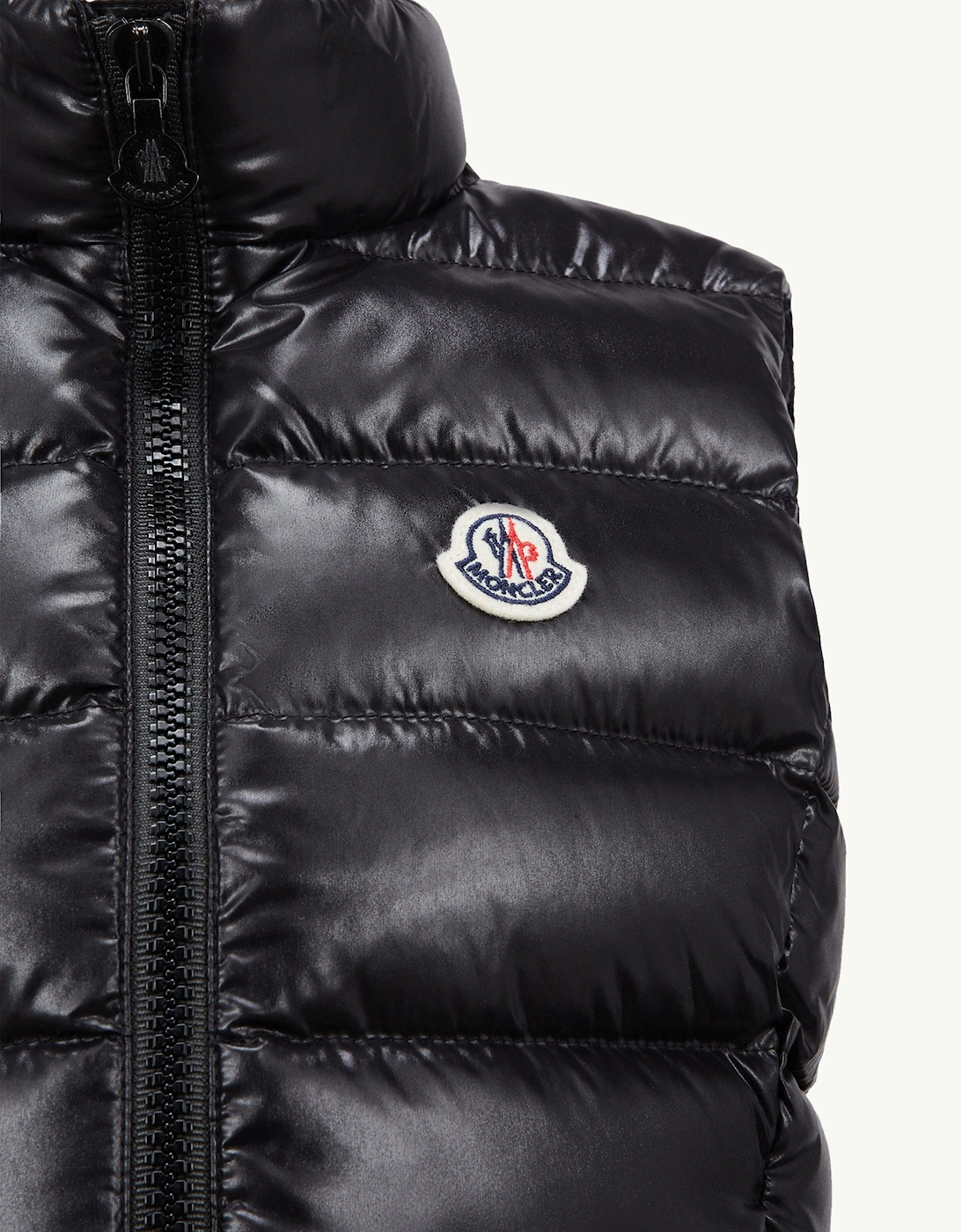 Girls Down Padded Ghany Gilet in Black