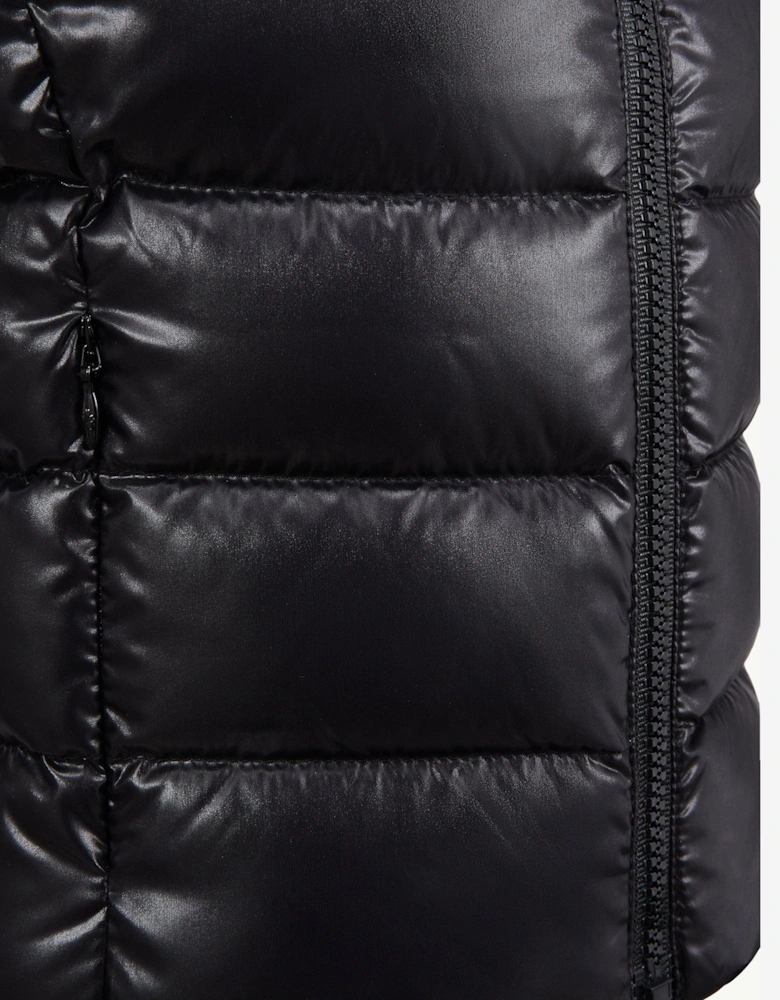 Girls Down Padded Ghany Gilet in Black