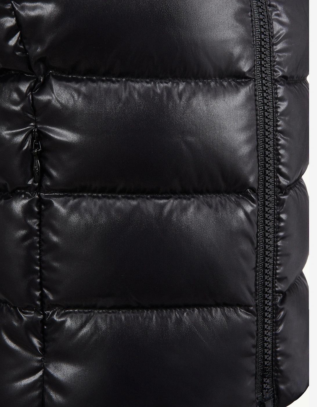 Girls Down Padded Ghany Gilet in Black