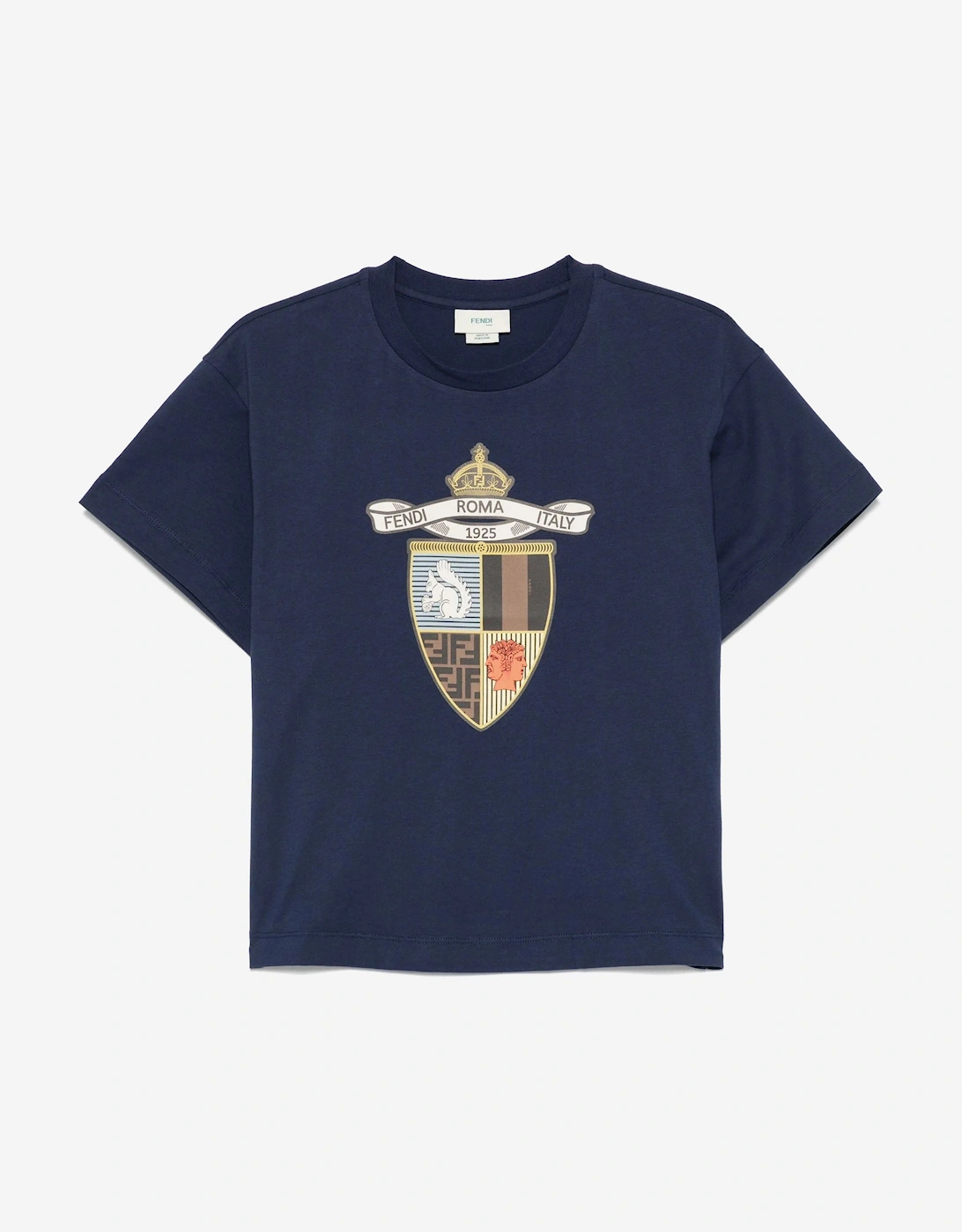 Boys Shield T-Shirt in Navy, 5 of 4
