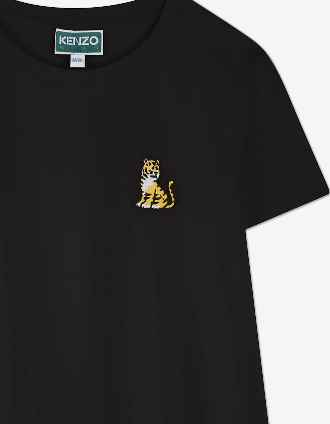 Girls Kotora Jersey Dress in Black