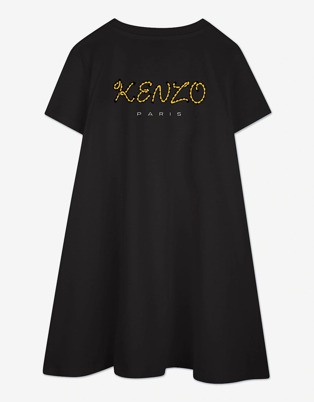 Girls Kotora Jersey Dress in Black
