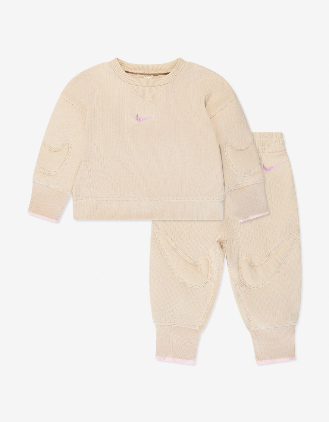 Baby Readyset Tracksuit in Beige, 9 of 8