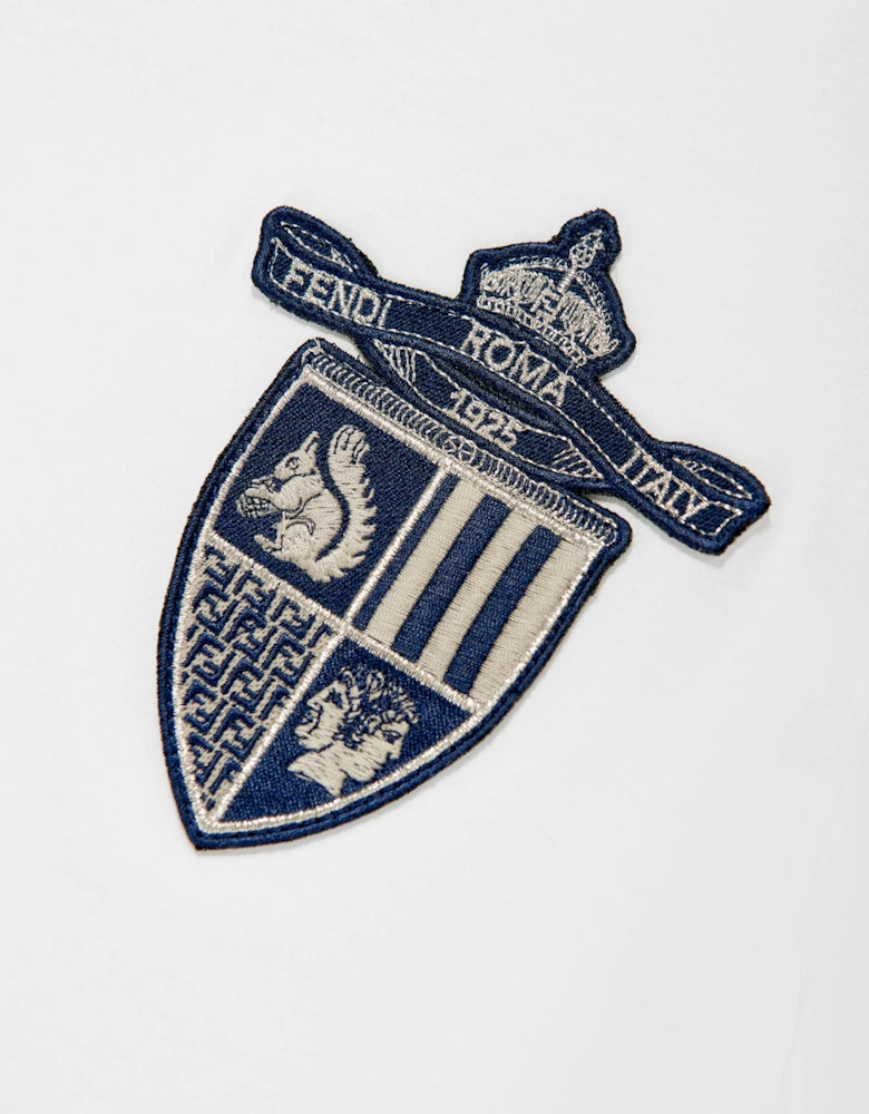 Boys Shield T-Shirt in White