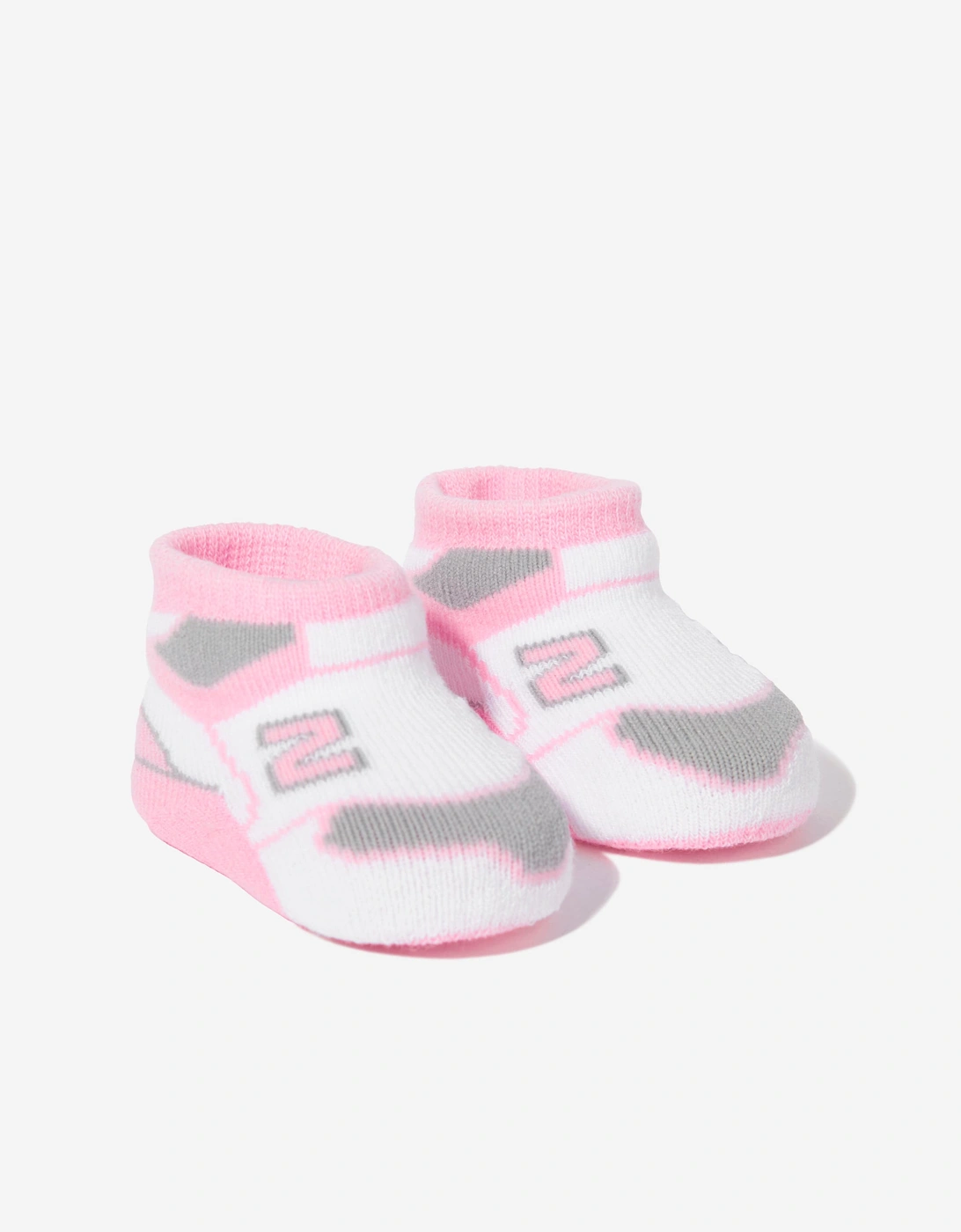 Baby Girls 2 Pack Bootie Set in Pink
