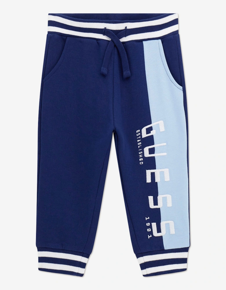 Boys Logo Joggers in Blue