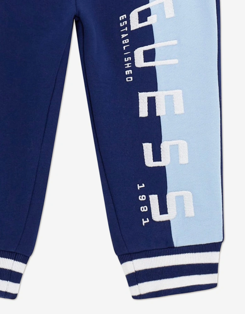 Boys Logo Joggers in Blue