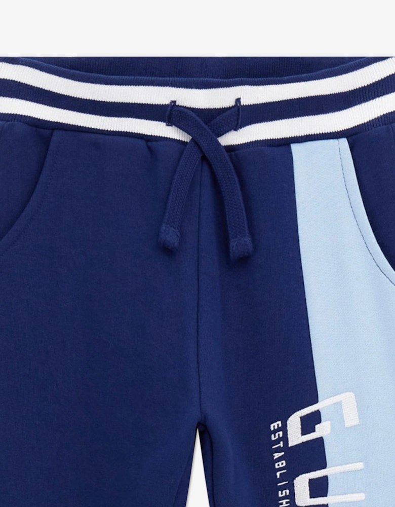 Boys Logo Joggers in Blue