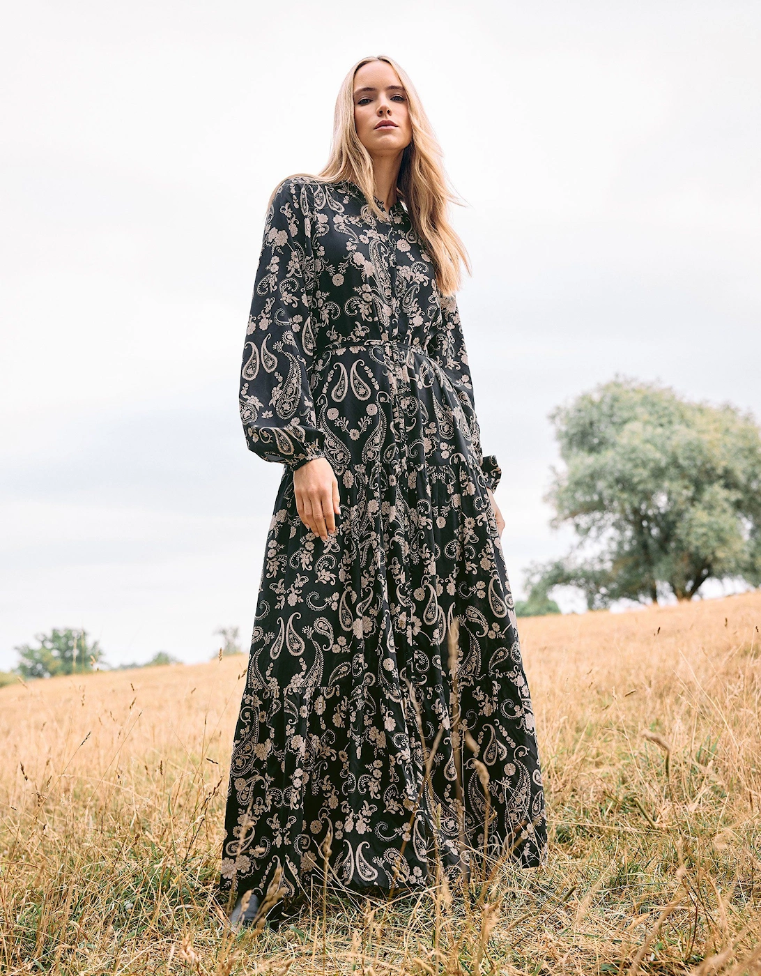Tall Paisley Maxi Dress, 2 of 1