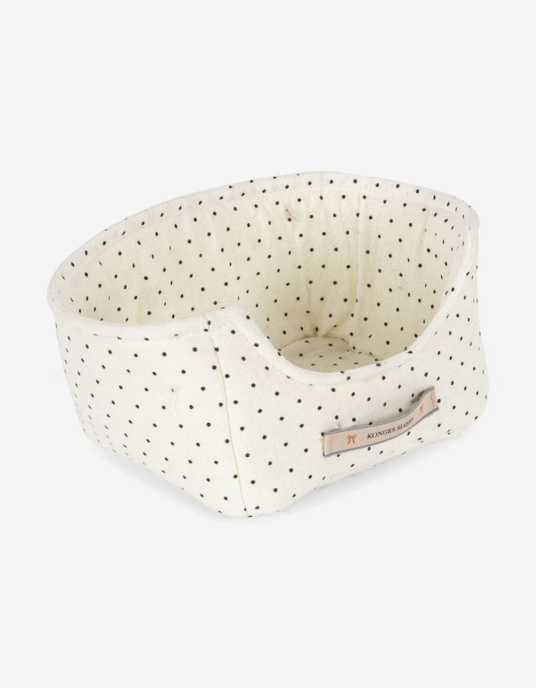 Bunny Soft Toys With Bed in Brown (11cm)