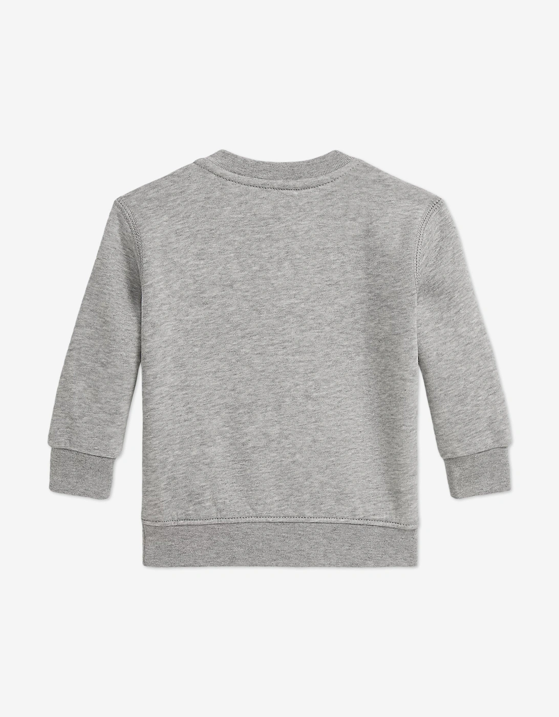 Baby Boys Bear Sweatshirt in Grey