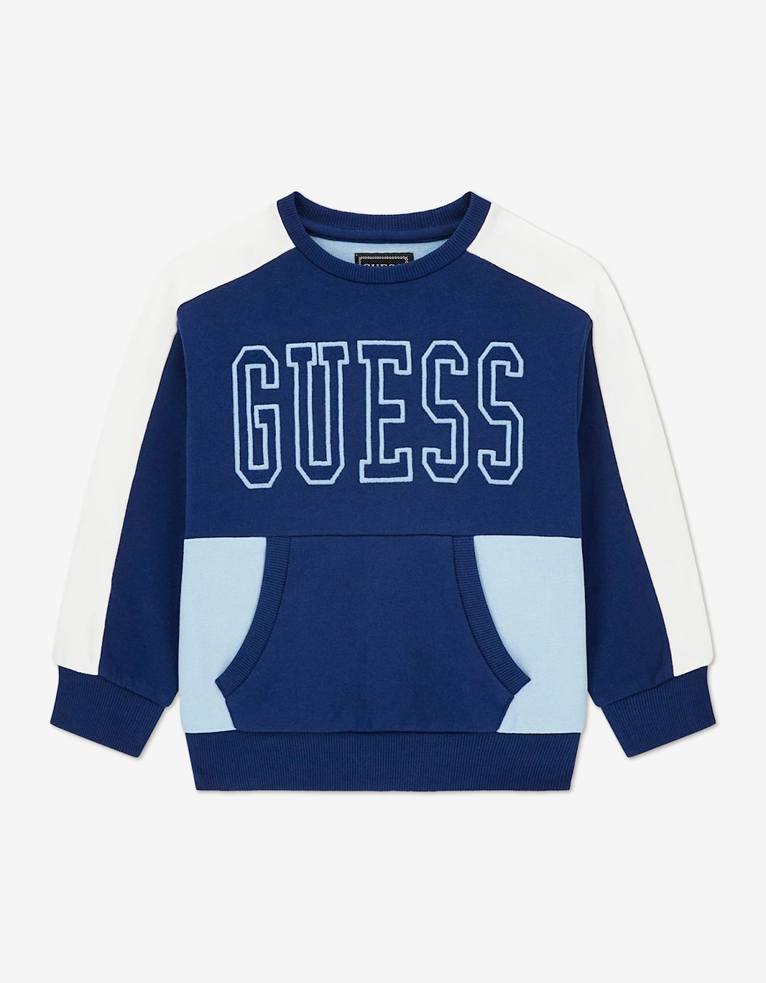 Boys Logo Sweatshirt in Blue, 5 of 4