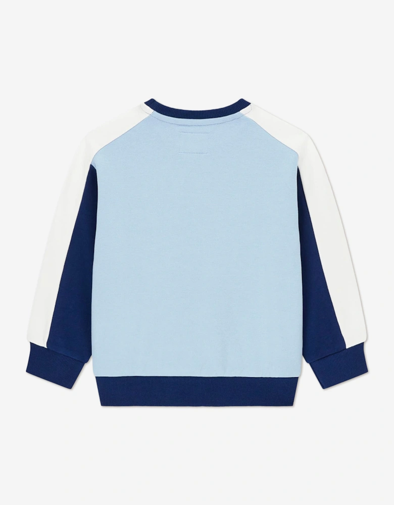Boys Logo Sweatshirt in Blue