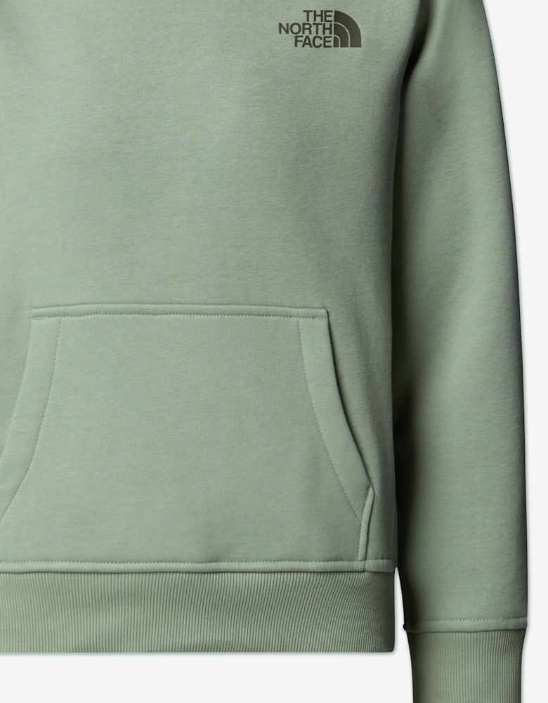 Kids Box NSE Regular Hoodie in Green