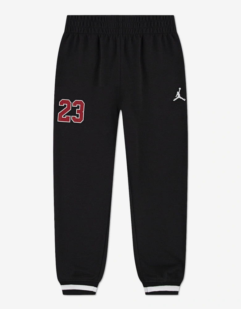 Kids MJ 23 FZ Tracksuit Set in Black