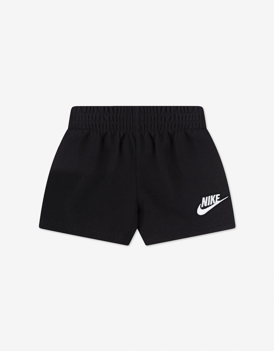 Kids Club LBR Knit Short Set in Black