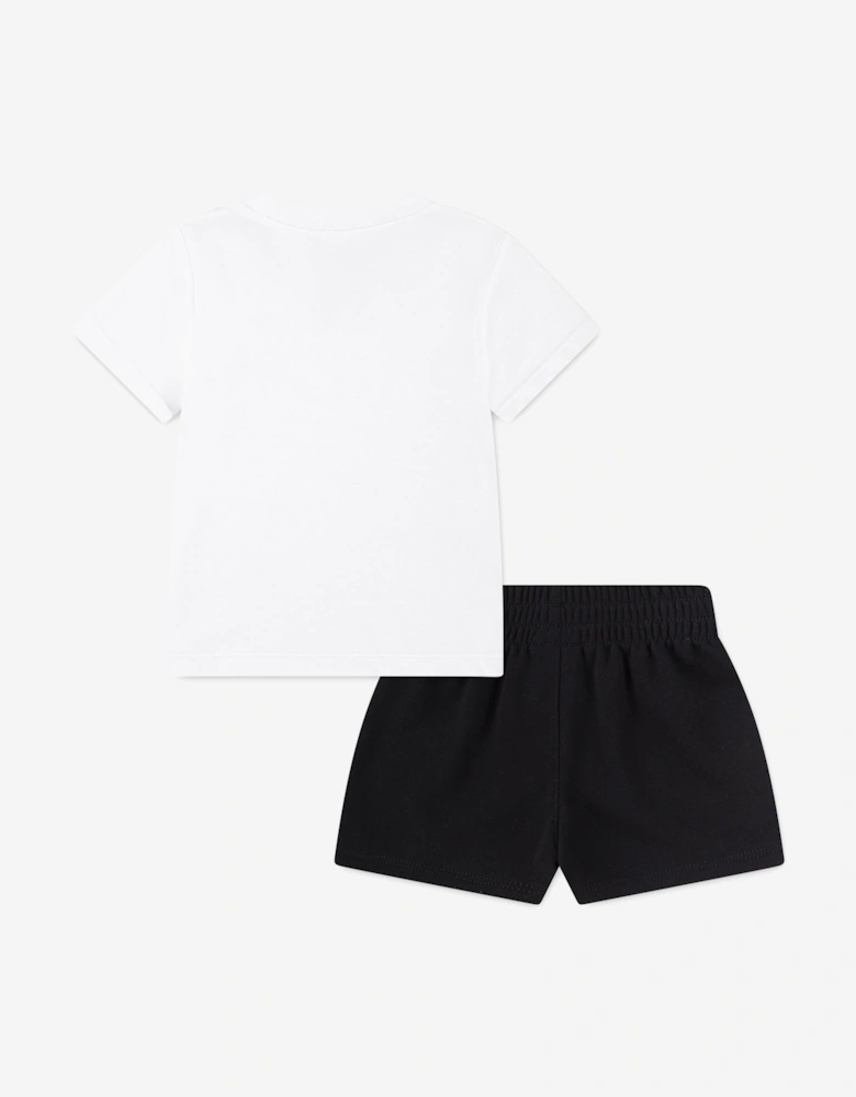 Kids Club LBR Knit Short Set in Black