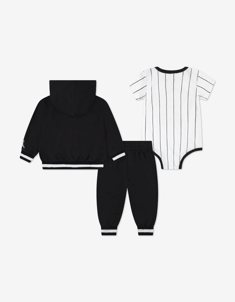 Baby MJ 23 Tracksuit Set in Black