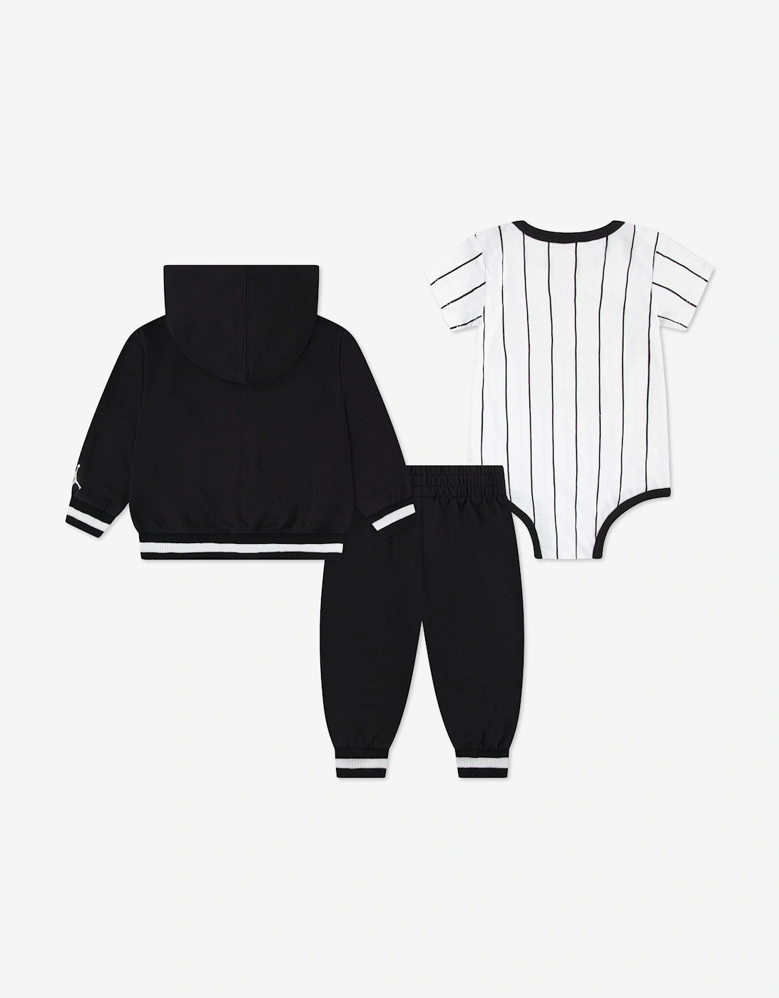 Baby MJ 23 Tracksuit Set in Black