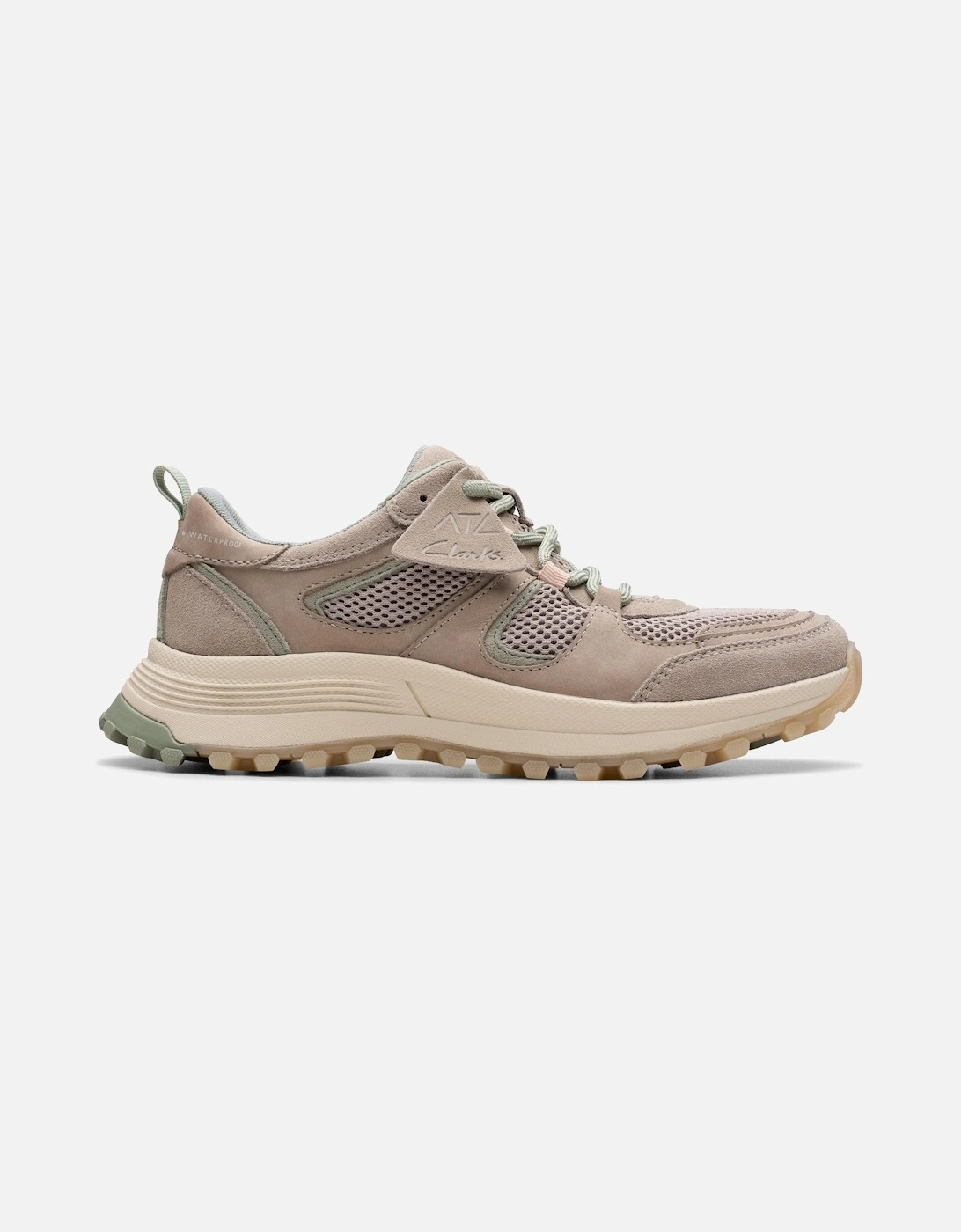 ATL Trek Vibe Waterproof Light Grey Combination Trainers, 2 of 1