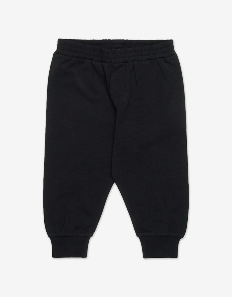 Baby Icon Logo Tracksuit in Black
