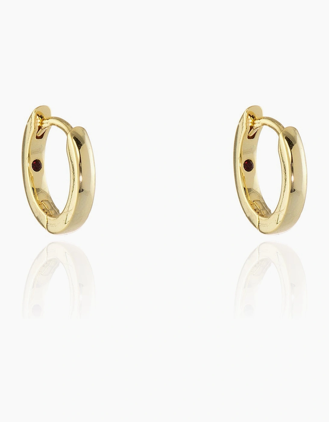 Cachet London Women's Gold Henley Huggie 12Mm Hoop