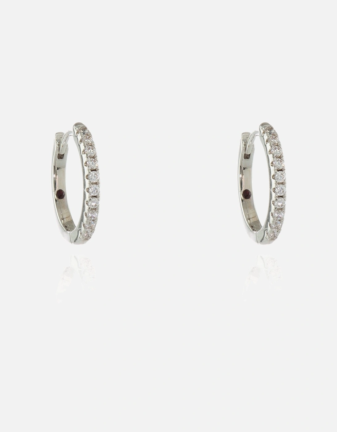 Gidget Medium 16mm Silver Hoop, 3 of 2