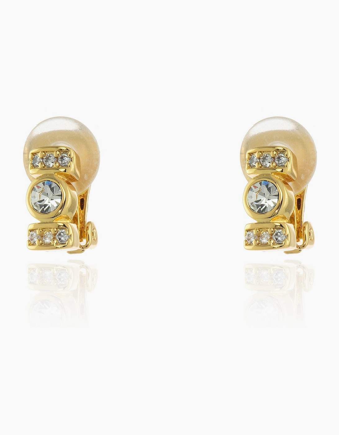 Cachet London Women's Gold Terri Clip On Earrings Small