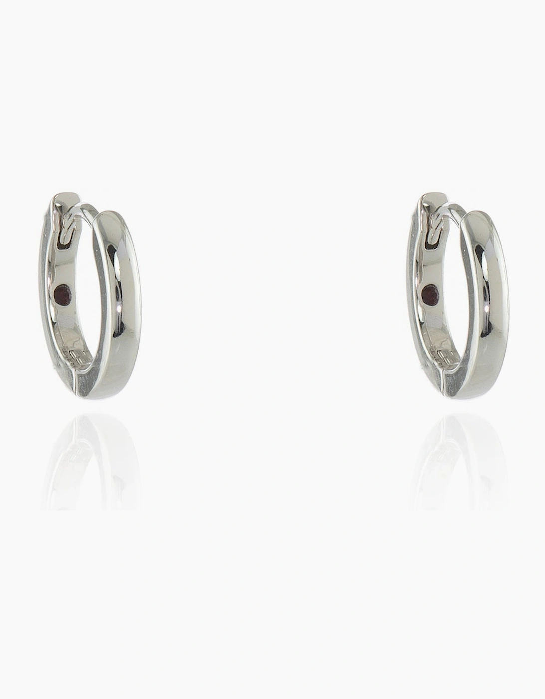 Cachet London Women's Silver/Silver Henley Huggie 12Mm Hoop