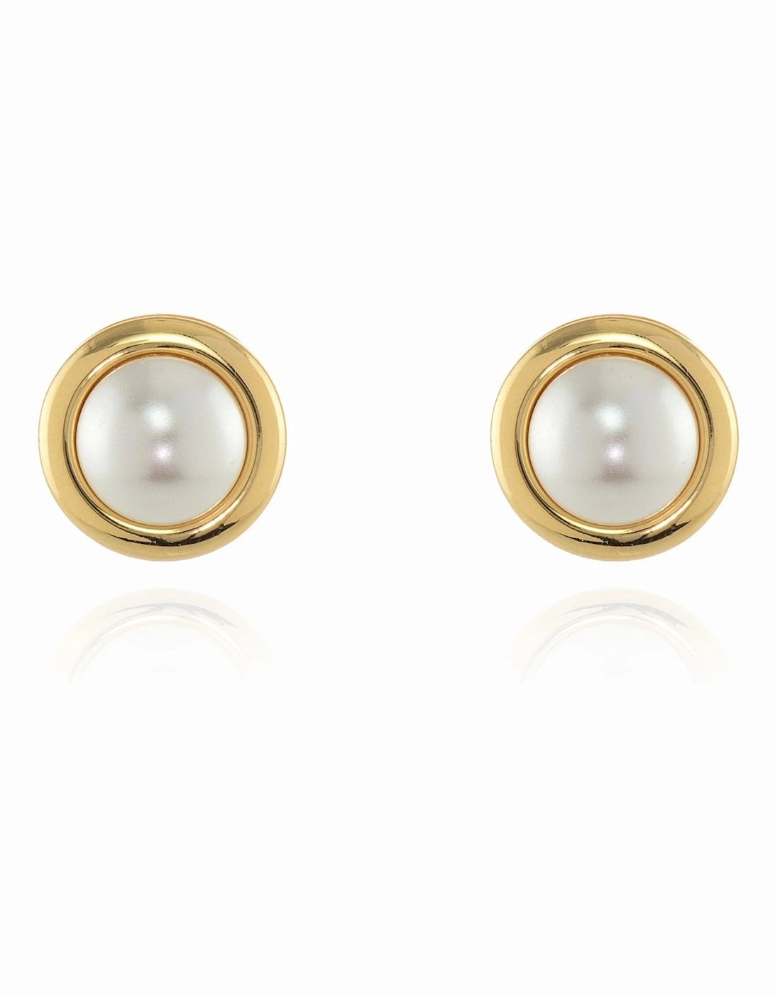 Pablo Pearl Gold Clip On Earrings, 3 of 2