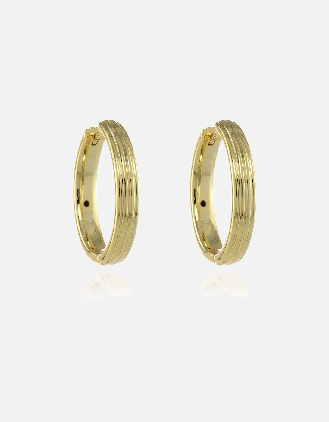 Rivas Large 25mm Gold Hoop, 3 of 2