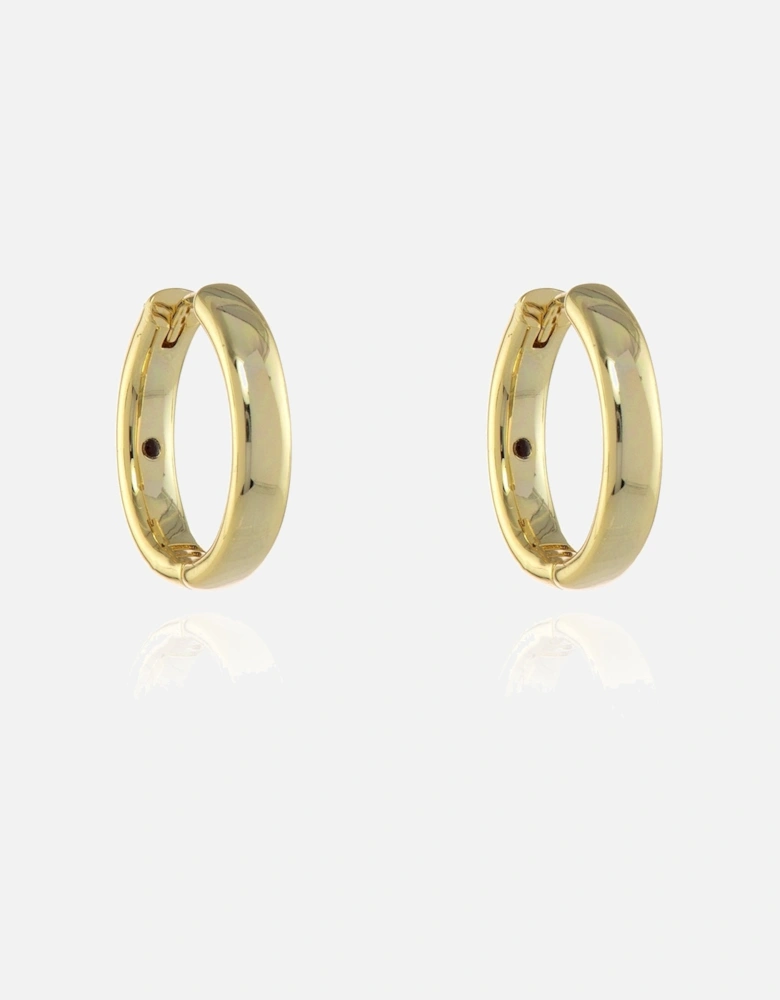 Sabrina Medium 18mm Gold Hoop