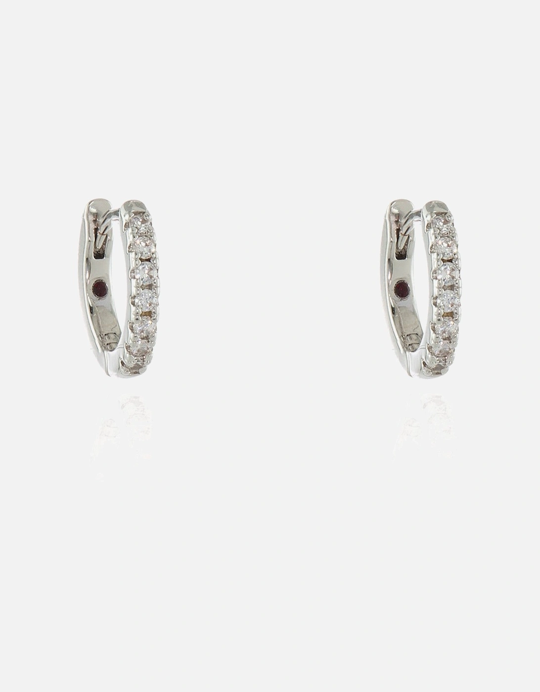 Gidget Huggie 12mm Silver Hoop, 3 of 2