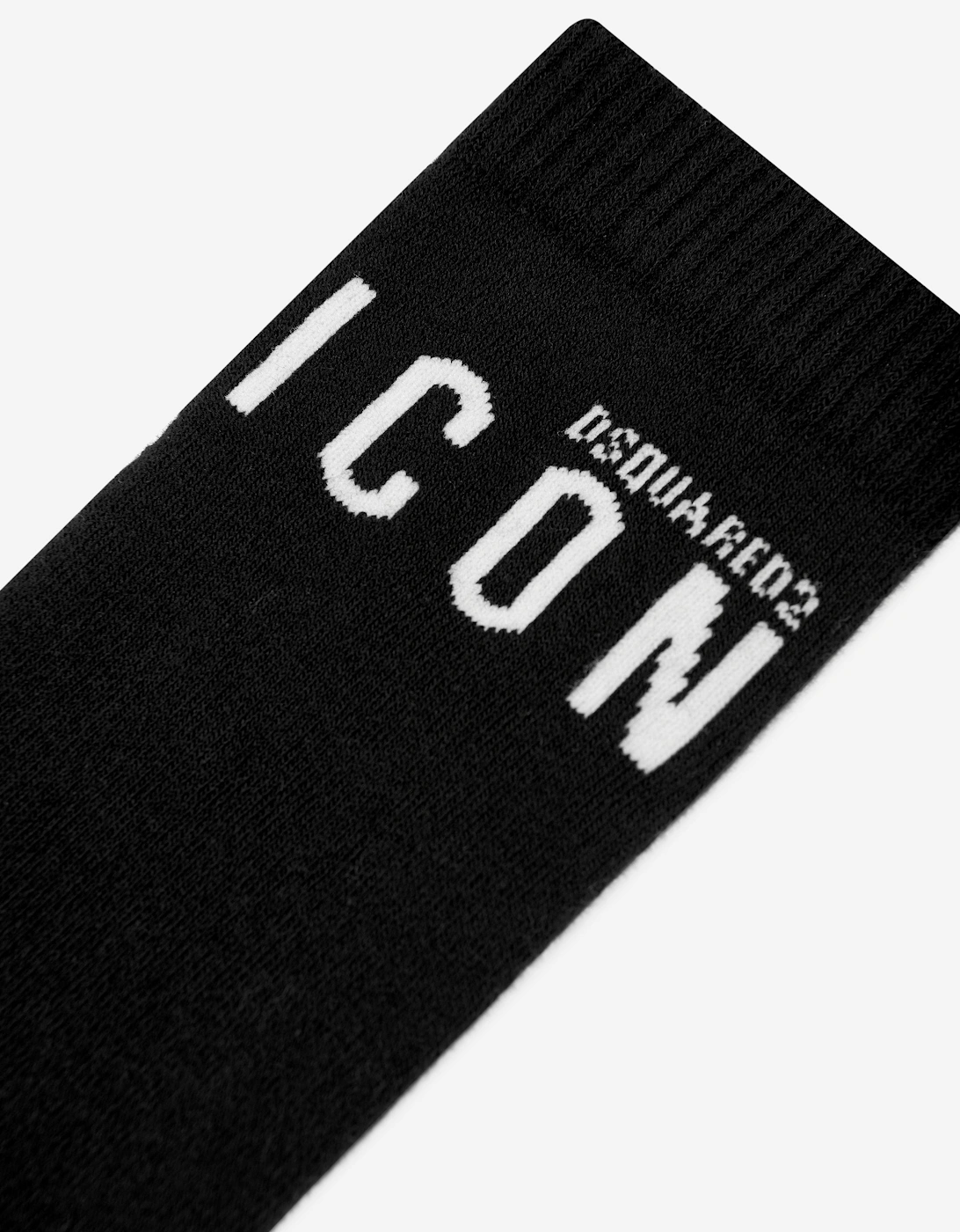 Kids Icon Logo Socks in Black