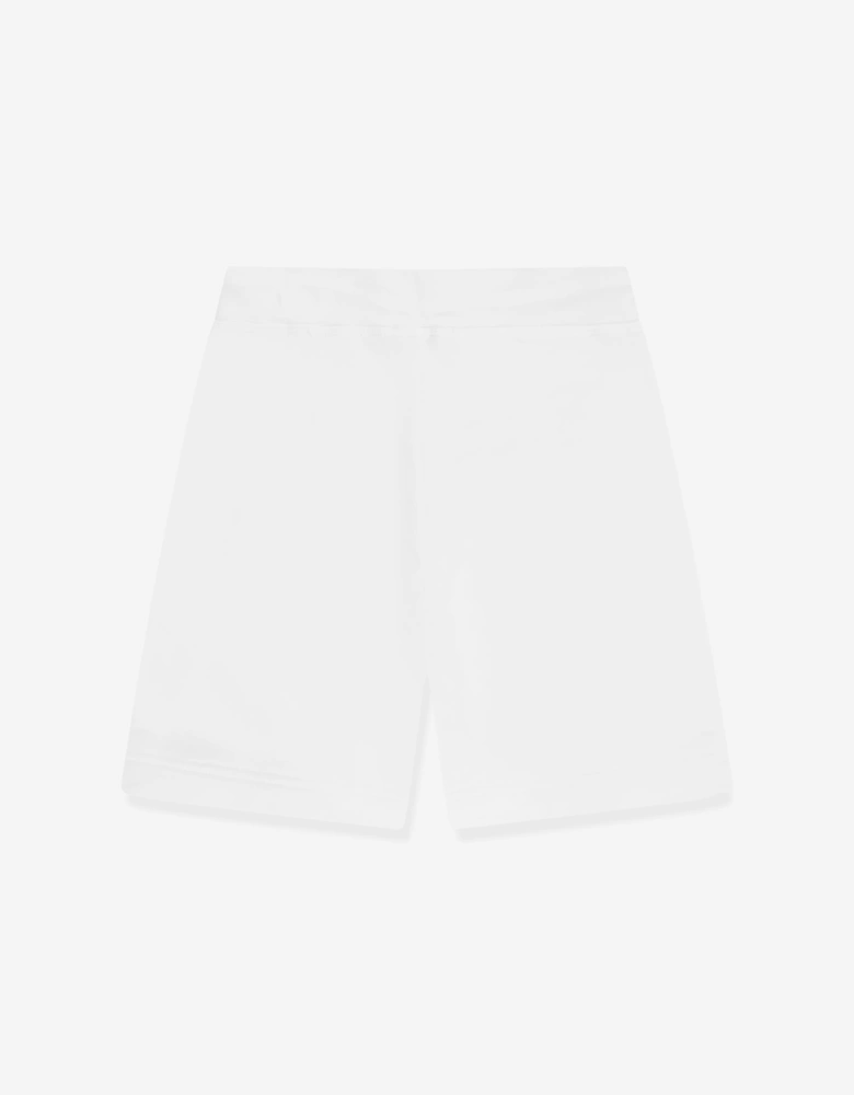 Kids Logo Shorts in White