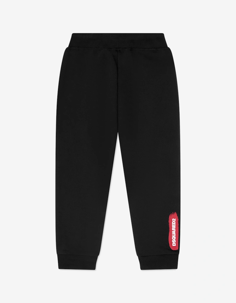 Kids Logo Joggers in Black